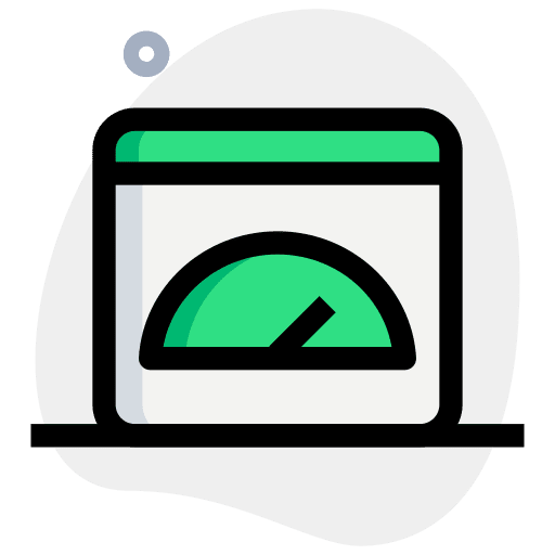 Speedometer meter speedometer gauge icon