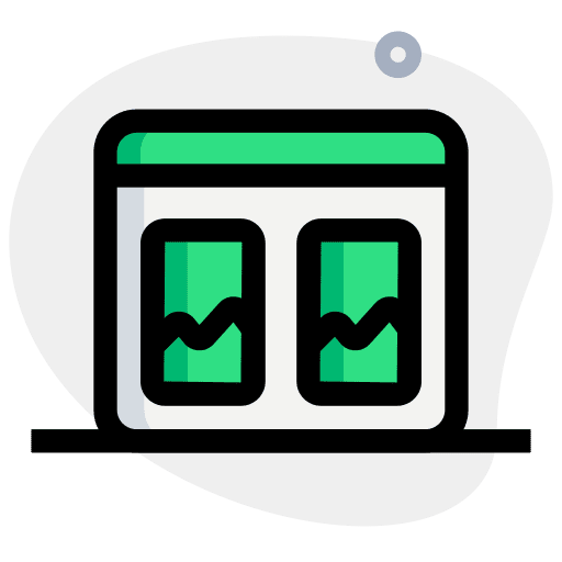 Compare picture landscape image comics icon