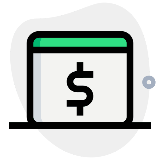 Dollar dollar money seo and web icon