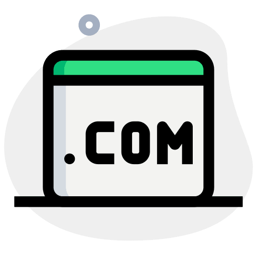 Domain browser web page domain icon