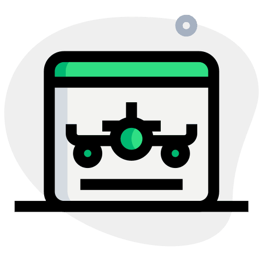 Landing page strategy content responsive icon