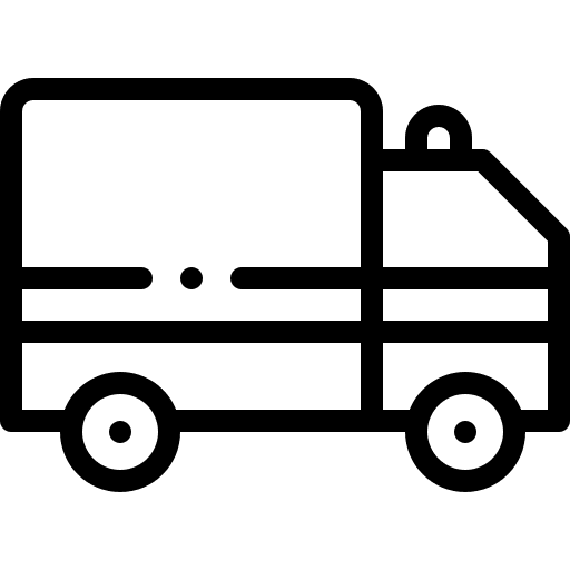 Ambulance transport transportation healthcare and medical icon