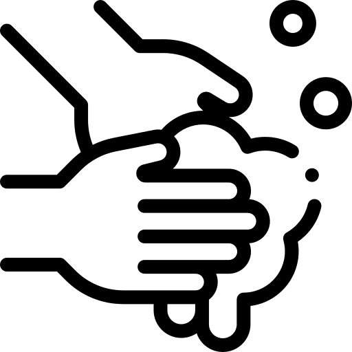 Hand wash healthcare and medical hand wash hygiene icon