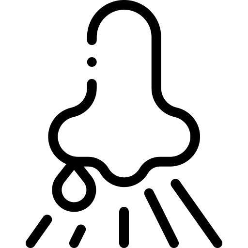 Runny nose nose allergy runny nose icon