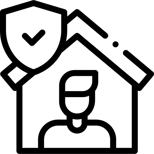 Stayhome quarantine ncov infectious disease icon