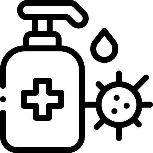 Hand wash hygiene liquid cleaning icon