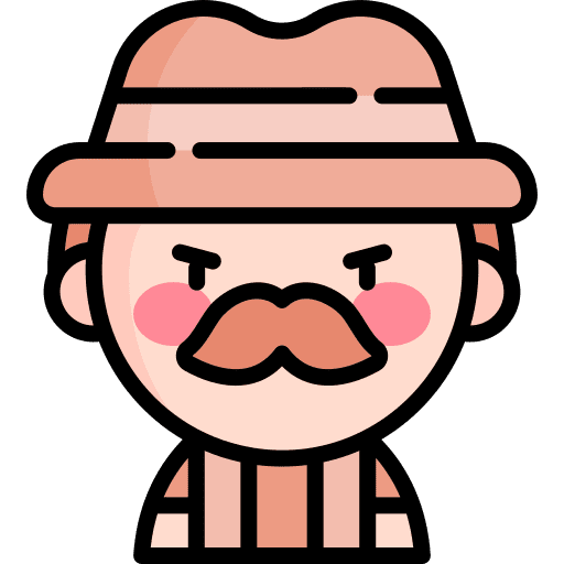 Hunter people armed animal rights icon