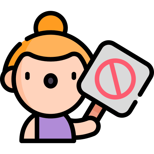 Activist activist woman ecologist icon