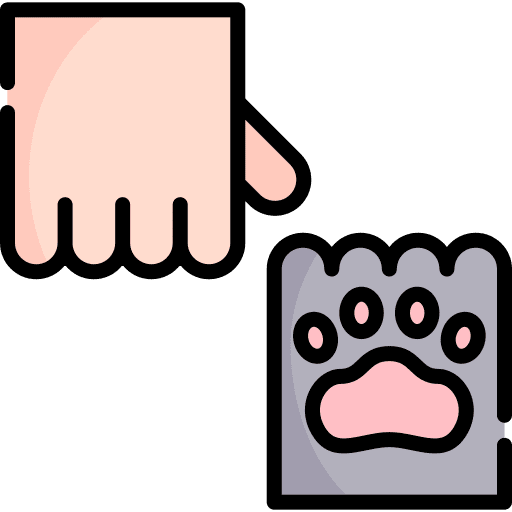 Paw animal kingdom paw animal rights icon