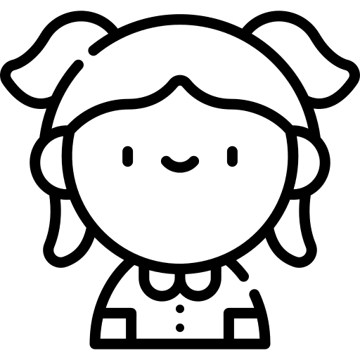 Girl girl person profile icon