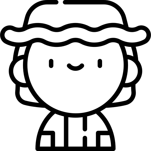 Boy boy cap person icon