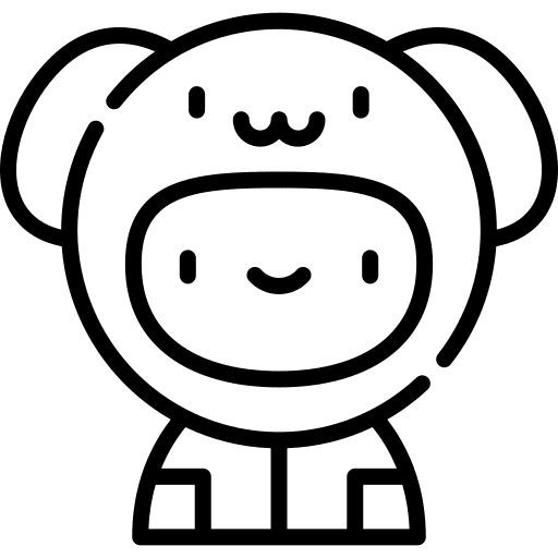 Boy costume cap boy icon