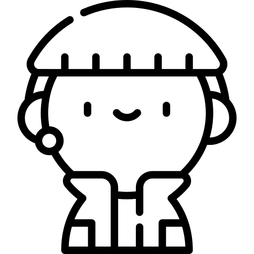 Boy young person cap icon