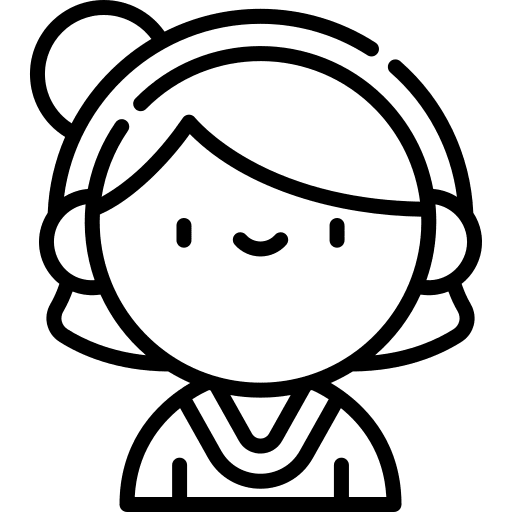 Girl girl avatar young icon