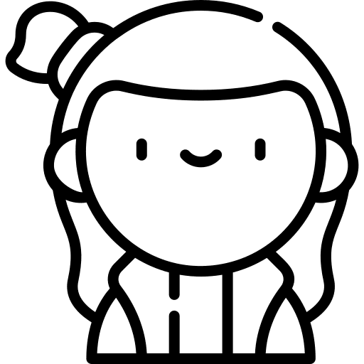 Girl girl person young icon