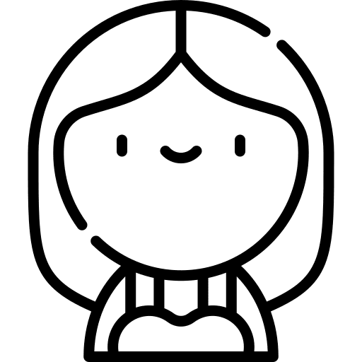 Girl girl user person icon