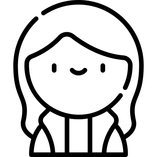 Girl profile girl avatar icon