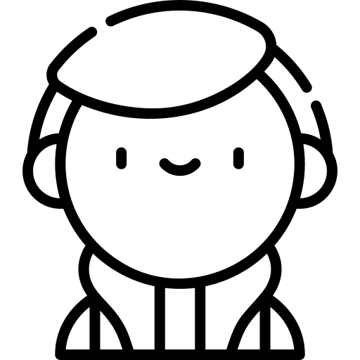 Boy avatar user young icon