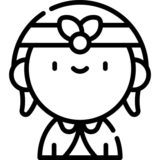 Girl people young profile icon