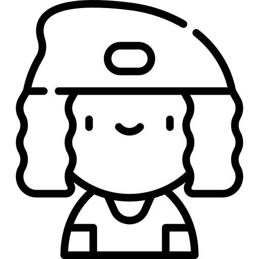 Girl young person girl icon