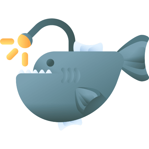 Anglerfish animal kingdom animals anglerfish icon