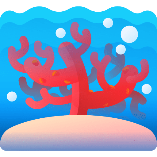 Coral reef sea coral reef nature icon