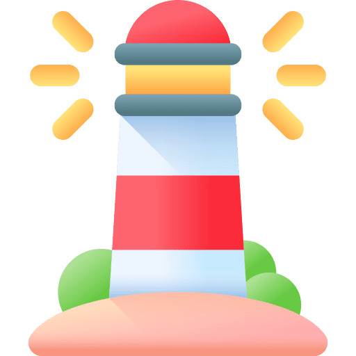 Lighthouse lighthouse orientation beach icon