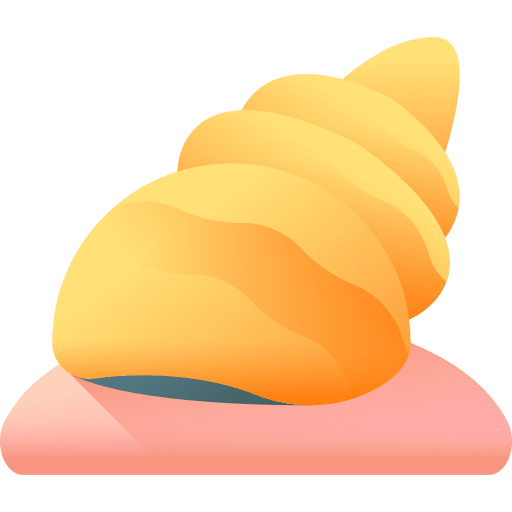 Shell conch shell shell link aquarium icon