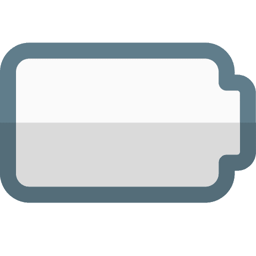 Charging battery status technology power icon