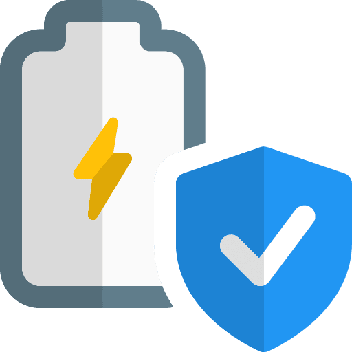 Protection shield power level icon
