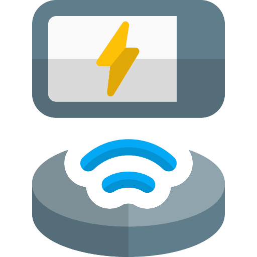 Mobile smartphone charge charging icon