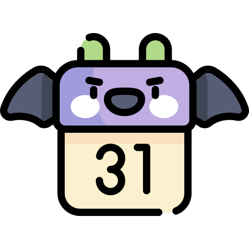 Halloween organization halloween bat icon