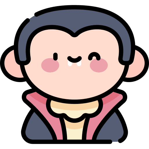 Vampire dracula user spooky icon