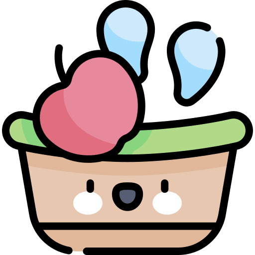 Apple apple diet basket icon