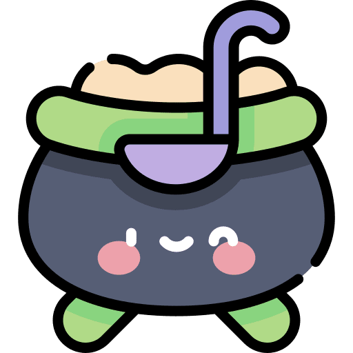 Cauldron cauldron scary spooky icon