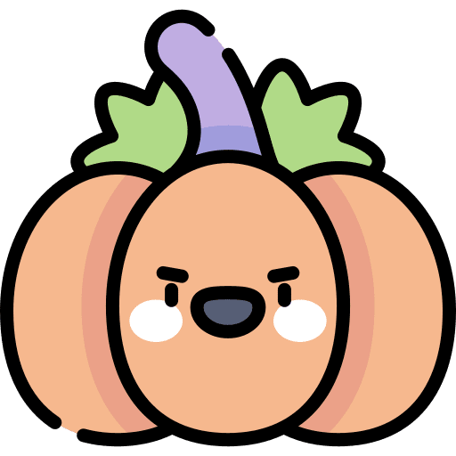 Pumpkin horror pumpkin spooky icon