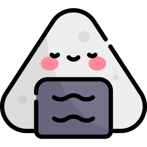 Onigiri japanese food japan rice icon