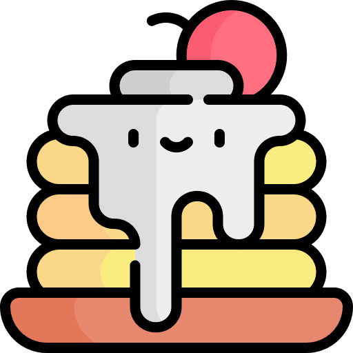 Pancake bakery pancake dessert icon