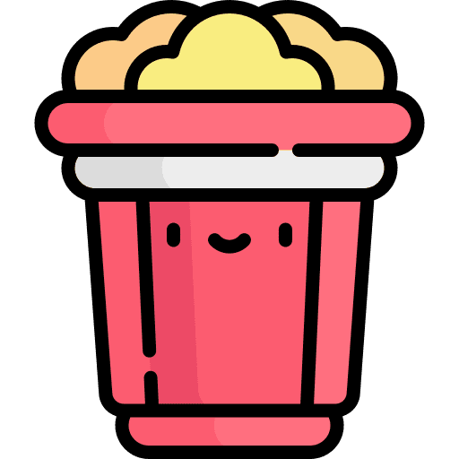 Popcorn popcorn entertainment food and restaurant icon