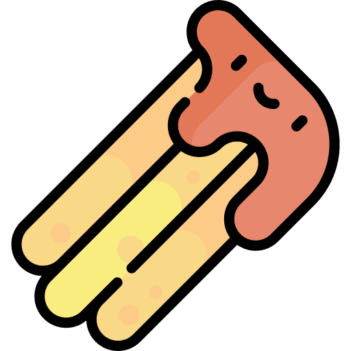 Churros unhealthy food snack churros icon