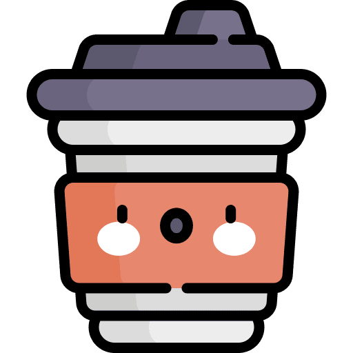 Coffee food and restaurant beverage coffee shop icon