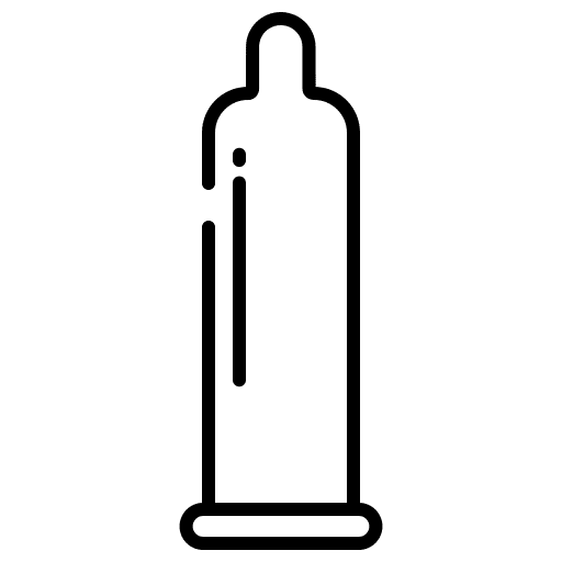 Condom contraception healthcare and medical safe icon