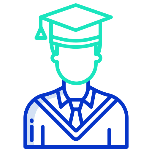 Student education people man icon