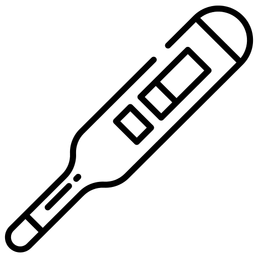 Thermometer care thermometer medical icon