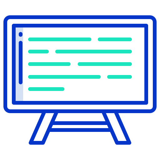 Board education text board icon