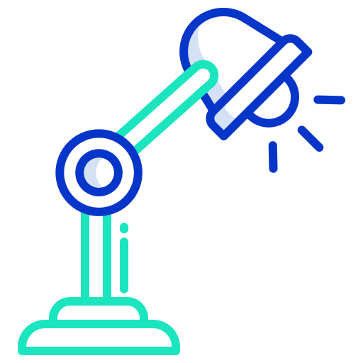 Lamp electronics desk lamp lamp icon