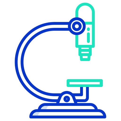 Microscope scientific microscope science icon