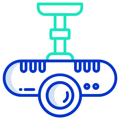 Projector electronics computer tech icon