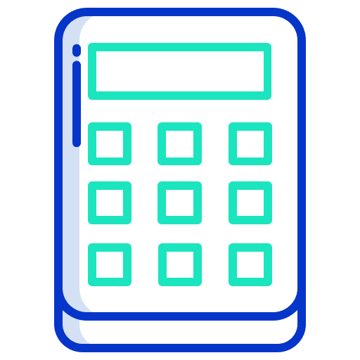 Calculator calculating calculate technology icon
