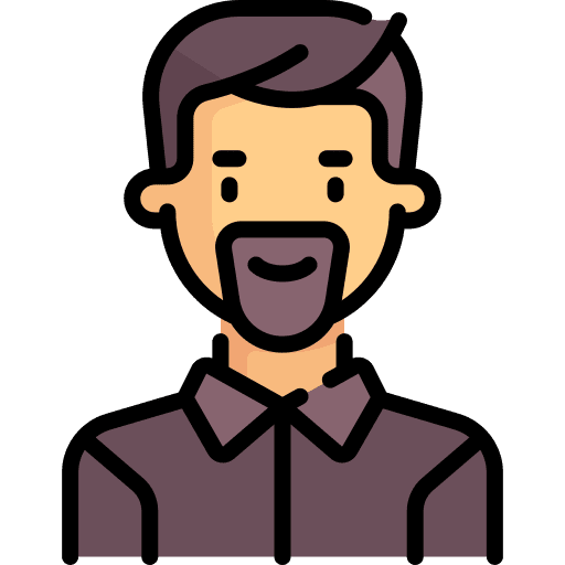 Man male people beard icon